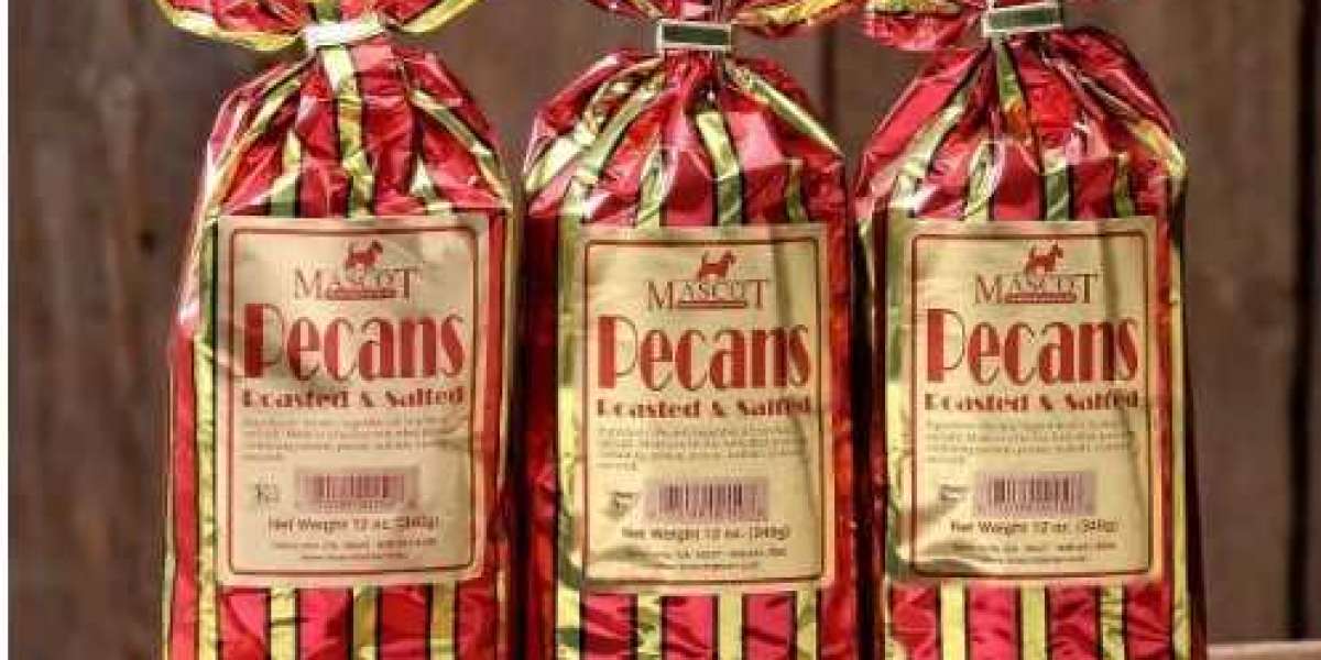 Fresh shelled georgia pecans