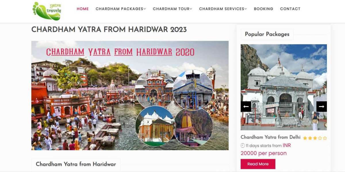 chardham yatra package from haridwar